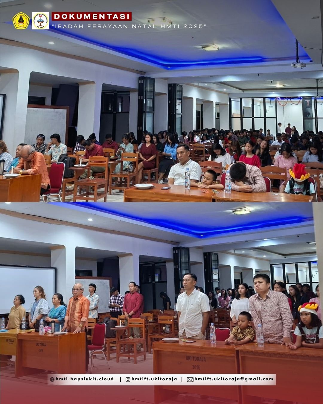 Perayaan Natal HMTI UKI Toraja